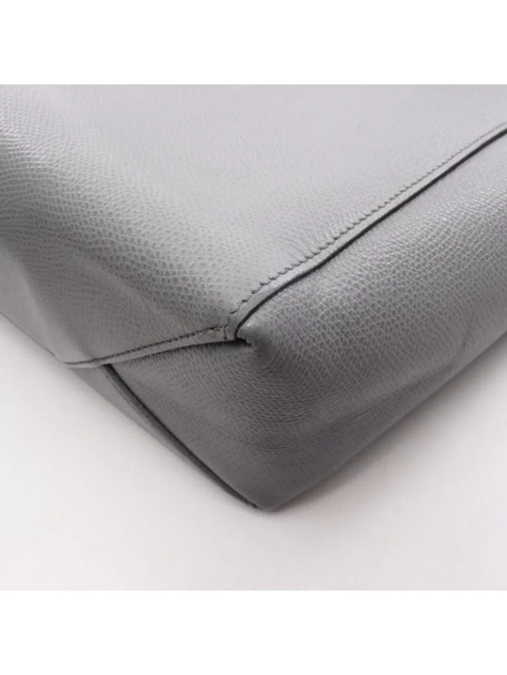 Celine Handbag Vertical Cover Small 2-Way Gray Leather